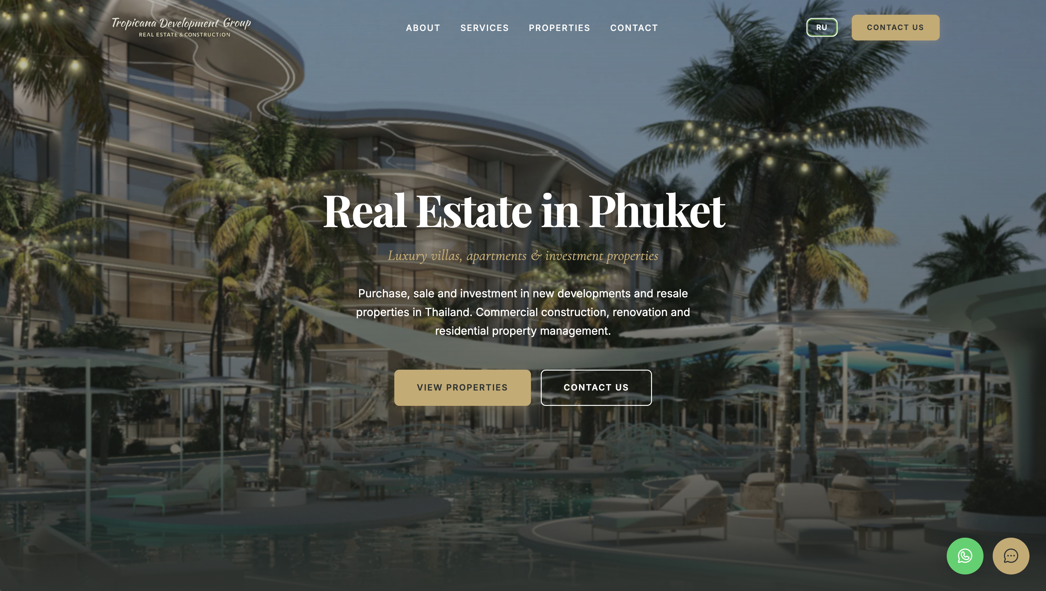 אתר נדל״ן בפוקט תאילנד